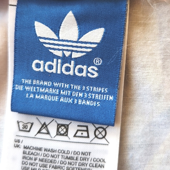 ADIDAS x Farm RIO Collectible Lotus Gorgeous Floral 3 Stripes Logo Leggings S - Picture 8 of 16